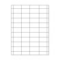 Chart Labels Laser Portrait 2x1 White - 100 per Pack