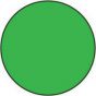 Conf-ID-ent™ Alert Bands® Colored Dots Paper Labels Green - 1000 per Qty Based Roll