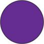 Conf-ID-ent™ Alert Bands® Colored Dots Paper Labels Purple - 1000 per Qty Based Roll