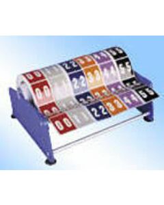 Dispenser Holds Labels up to 17-1/2 Wide Plastic 19 x 8-11/16 x 4-1/8 Black 1 per Each