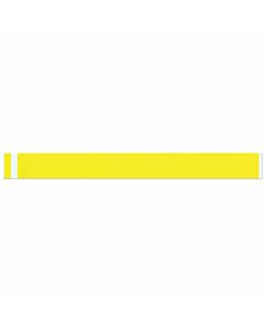 Short Stay® Write-On Tyvek® Wristband 1" x 10" Adult/Pediatric Yellow, 1000 per Box
