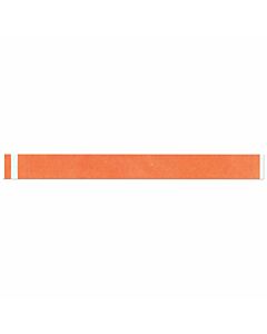 Short Stay® Write-On Tyvek® Wristband 1" x 10" Adult/Pediatric Orange, 1000 per Box