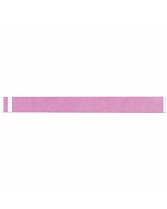 Short Stay® Write-On Tyvek® Wristband 1" x 10" Adult/Pediatric Day Glow Pink, 1000 per Box