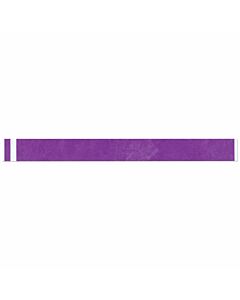 Short Stay® Write-On Tyvek® Wristband 1" x 10" Adult/Pediatric Purple, 1000 per Box