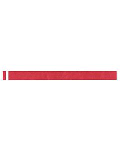 Short Stay® Write-On Tyvek® Wristband 3/4" x 10" Adult/Pediatric Red, 1000 per Box