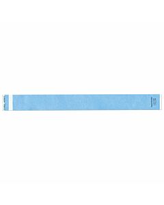 Short Stay® Write-On Tyvek® Wristband 1" x 10" Adult/Pediatric Light Blue, 1000 per Box
