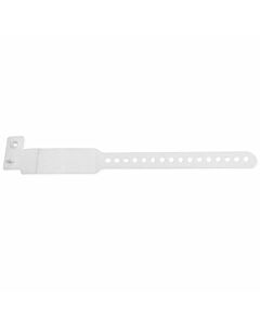Sentry® Bar Code LabelBand® Shield Wristband Poly 3/4" x 6-3/4" Infant White, 500 per Box