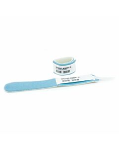 Precision® Soft Foam Band with Shield 1-1/4" x 9" Pediatric Blue, 12 per Box