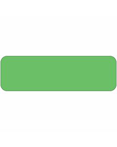 Color Code Label Rectangle 1 5/8" x 7/8" Fl. Green Paper Permanent - 1000 per Roll