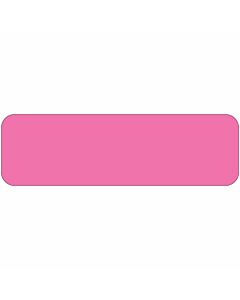Color Code Label Rectangle 2 1/4" x 7/8" Fl. Pink Paper Permanent - 1000 per Roll