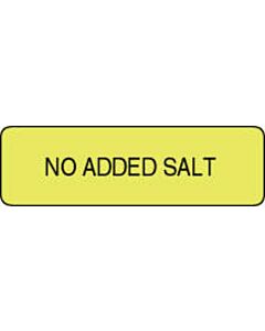 Label Paper Permanent No Added Salt 1 1/4" x 3/8", Fl. Yellow, 1000 per Roll