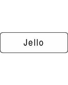 Label Paper Permanent Jello 1 1/4" x 3/8", White, 1000 per Roll
