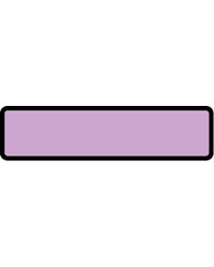 Binder/Chart Label Paper Removable 5 3/8" x 1 3/8" Lavender 500 per Roll