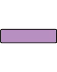 Binder/Chart Label Paper Removable 5 3/8" x 1 3/8" Dark Lavender 500 per Roll