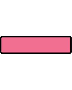 Binder/Chart Label Paper Removable 5 3/8" x 1 3/8" Dark Pink 500 per Roll