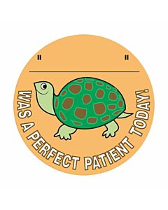 Label Pediatric Award Sticker Paper Permanent ___ Was A perfect Yellow, 250 per Roll