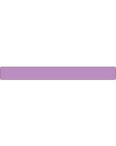 Binder/Chart Label Paper Removable 4 1/2" x 1/2" Violet 250 per Roll