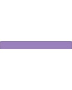 Binder/Chart Label Paper Removable 4 1/2" x 1/2" Purple 250 per Roll