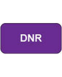 Label Paper Permanent DNR 1 1/2" Core 1 1/2"x3/4" Purple 1000 per Roll