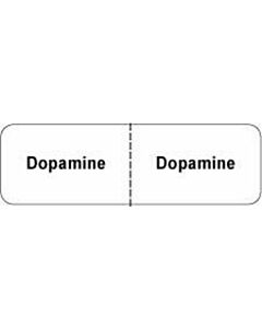 IV Label Wraparound Paper Permanent Dopamine | Dopamine  2 7/8"x7/8" White 1000 per Roll
