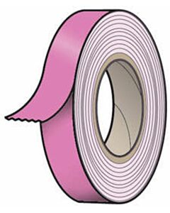 Spee-D-Tape™ Color Code Removable Tape 1/2" x 500" per Roll - Pink