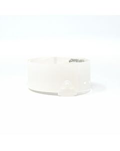 CompuBand® Direct Thermal Wristband, Adult/Pediatric, Snap Closure, 1.0" Core, White