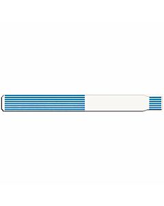 ScanBand® Thermal Wristband Adhesive Closure 1-1/8" x 11-1/2", 1" Core Adult Blue, 340 per Box