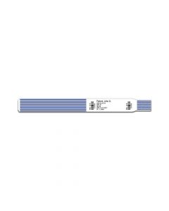 ScanBand® DR Thermal Patient ID Wristband, Adult, 1" Core, Blue, 1800 per Box