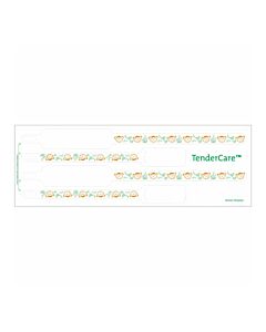 Tendercare®  Thermal Patient ID Wristbands, 4-Part Mother, Father, Baby Set, 1" Core, Monkeys
