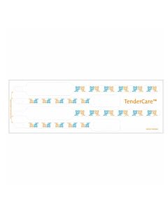 Tendercare® Thermal Patient ID Wristbands, 4-Part Mother, Father, Baby Set, 1.5" Core, Tigers