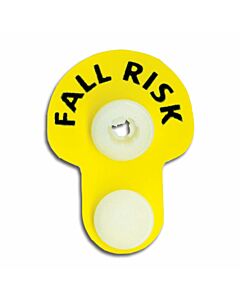 Ident-Alert® Alert Bands® Clasp Poly "Fall Risk" Pre-Printed, State Standardization Adult/Pediatric Yellow - 240 per Box