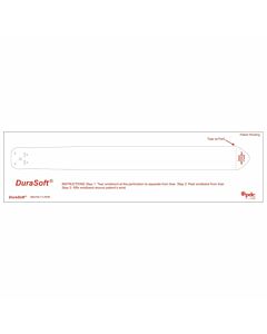 Durasoft® Laser Wristband, Tamper Evident, Paper, Adult/Pedi, White, 4 Pks of 250 Sheets per Case