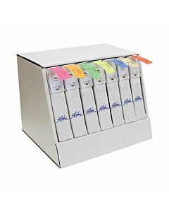 IV Label IV Change Set | with Dispenser Paper Permanent 2 7/8"x7/8" Assorted Colors 1000 per Roll, 7 Rolls per Set