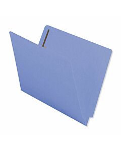 Barkley™ Match End Tab Folder Fas# 1&3 14pt Color Stock Blue Flush Front 12 1/4" x 9 1/2" 2ply - 250 per Box