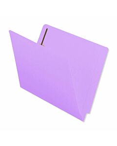 Barkley™ Match End Tab Folder Fas# 1&3 11pt Color Stock Lavender Flush Front 12 1/4" x 9 1/2" 2ply - 50 per Box