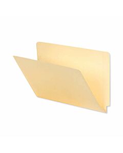 Filepro® End Tab Folder No Fas 14pt Manila Flush Front 12-1/4"x9-1/2" 2ply 100 per Box