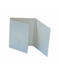 File Folder Double Fold | for Prescriptions Cardboard 5 1/2" x 13" Buff 100 per Package