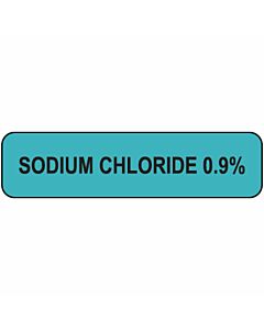 Label Paper Removable Sodium Chloride, 1" Core, 1 1/4" x 5/16", Blue, 760 per Roll