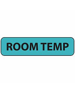 Label Paper Removable Room Temp, 1" Core, 1 1/4" x 5/16", Blue, 760 per Roll