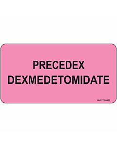 Label Paper Removable Precedex, 1" Core, 2 15/16" x 1", 1/2", Fl. Pink, 333 per Roll