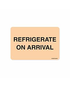 Label Paper Removable Refrigerate On, 1" Core, 2" 15/16" x 2, Fl. Orange, 333 per Roll