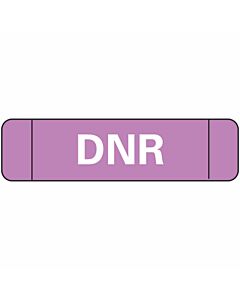 Label Paper Permanent DNR 1" Core 1 1/2"x3/8" Purple 500 per Roll