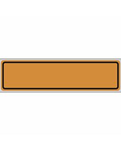 Binder/Chart Label Paper Removable 1" Core 5 3/8" x 1 3/8" Copper 200 per Roll