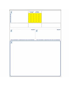 PharmeXcript® Label Form with Patented Flickaway® Technology Laser Permanent 8-1/2" x 11" White, 1000 per Box