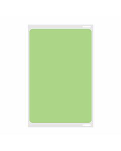 Visitor Pass Label Compatible with DYMO® Printer Direct Thermal Permanent 2-5/16" x 4" Fluorescent Green, 300 per Roll