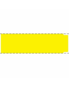 Label Cerner Direct Thermal Paper Permanent 3" Core 3 1"/2"x1 Yellow 5800 per Roll, 2 Rolls per Box