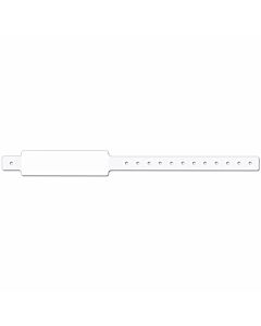 Conf-ID-ent™ Thermal Wristband Thermal Clasp Closure 1 1/8"x12 1 1/2" Adult White - 250 per Case