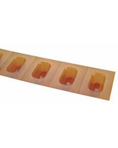Blister Cup Extra High Barrier | 1 Year Expiration Plastic Medium Amber 1600 per Box