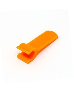 Ident-Alert® IV Port Clips - Orange, 200 Clips