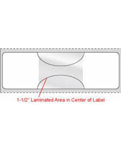Label Direct Thermal (Paper, Permanent) 1" Core  4"x1 1/4" White - 1000 per Roll